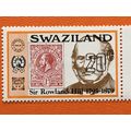 Swaziland 1979 Rowland Hill 20c 1933 1d Carmine...