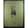 1945 Pitney-Bowes Postage Meter Ad - Man talking to himself.. Again