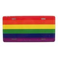 Pride Flag License Plate Novelty Fridge Magnet