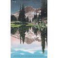 Yellowstone, Shasta, Rainier - Lot of 7 - Linen...