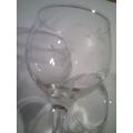 Avon Roses wine glasses set of 4 from the 1980's