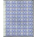 Lafayette Issue Sheet of Fifty 3 Cent Postage S...
