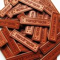Sew on Lable "HandMade" Faux Leather 4x1 cm Cra...