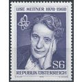 Birth Centenary of Lise Meitner - Austria 1978 ...