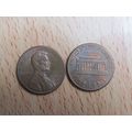 1989d USA 1 Cent Lincoln Memorial Coin