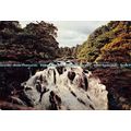 D023156 Swallow Falls. Bettws y Coed. Colour Ma...