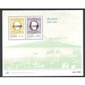 Azores 112th Anniversary of 1st Azores Stamps M...