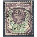 1887 SG198 1 1/2d Dull Purple & Green . Fine Used