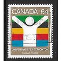 CANADA 1983 WORLD UNIVERSITY GAMES EDMONDTON 64...