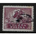 POLAND 1919 5M PURPLE POLISH UHLAN SG 140 FINE ...