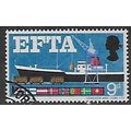 SG 715: 9d. multicoloured European Free Trade A...