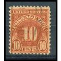 Used J84 10c Postage Due Just Clears WA1438