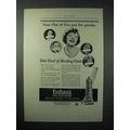 1923 Forhan's Toothpaste Ad - Four out of Five Pay