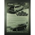 1979 Subaru 4 Wheel Drive Wagon Ad - The Wilderness