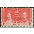 Nigeria 1937 Coronation 1d Carmine SG46 GU