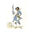 A LATE MIDDLE AGES Royal Messenger unused vinta...