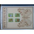 ROYAL MAIL A4 POST OFFICE POSTER 1981 BUTTERFLI...
