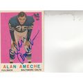 ALAN AMECHE 1959 AUTOGRAPHED BALTIMORE COLTS HO...