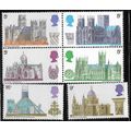 1969 SG 796/801 - MNH (**)