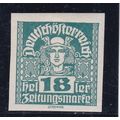 Austria 1920 Mercury 18 Heller Mint Hung SG 374...