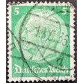 STAMP GERMAN EMPIRE SG496B 1934 497B 6pfg Paul ...