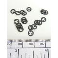 Rondelle Starlock pour diamètre 2mm - paquet de 20