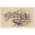 E477 WHITBY -SCARBOROUGH -THE HARBOUR . MARJORI...