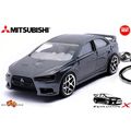 VERY RARE KEYCHAIN GREY MITSUBISHI LANCER