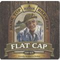 BEER MAT - BANK TOP BREWERY - FLAT CAP - (Cat N...