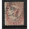 CANADA 1859 QV 1c PERF 12 USED SG30