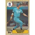 1987 TOPPS GEORGE BRETT #400