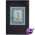 NETHERLANDS 1947 OFFICIAL 3C BLUE F/U SGD657