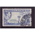 Jamaica 1938 3d Ultramarine and Green SG 126 Fi...