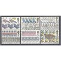 1977 Christmas set of 6.Fine Used.2013gba
