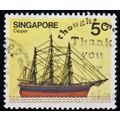 Singapore, 1980-84 5c Ships, SG 365 (Scott #337...