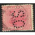 Western Australia 1905 1d Carmine Rose wmk Crow...