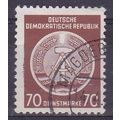 GERMANY DDR 1954 OFFICIAL ( DOTS TYPE ) 70pf VA...