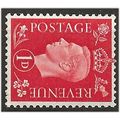1937 SG463a 1d Scarlet Wmk SIDEWAYS Mounted Min...