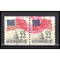Used 2115b 22c U.S. Flag Very Fine CNP Left 20 ...