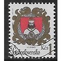 Mi 2756: 1 Kč multicoloured City Arms: Milevsko