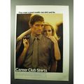 1969 Career Club Shirts Belgrave Square Ad