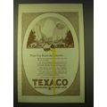 1924 Texaco Motor Oil Ad - When you reach the Y...