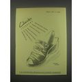 1949 Clarks Clippers Saratoga Sandal Ad