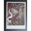 The Soul Of The City by Marc Chagall Art Postcard