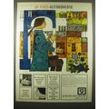 1965 BP Oil Ad - art by Gaynor Chapman - BP visits Glyndebourne
