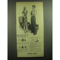 1945 Arrow Shirts Ad - Right before dinner, Jim said to Ann