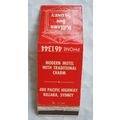 old Matchbook Cover - Killara Inn, Sydney, Aust...