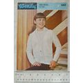 Vintage: Wendy 644 teenage cardigan, DK
