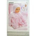 1991 Patons 4499 pram set, DK