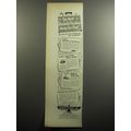 1951 American President Lines Cruise Ad - The most wonderful vacations money